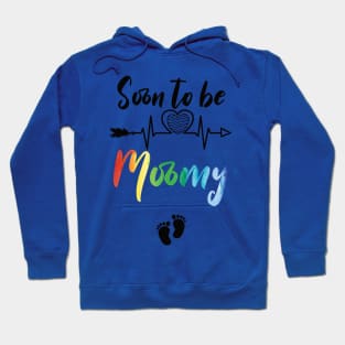 Soon To Be Mommy Est 2021 mama Hoodie